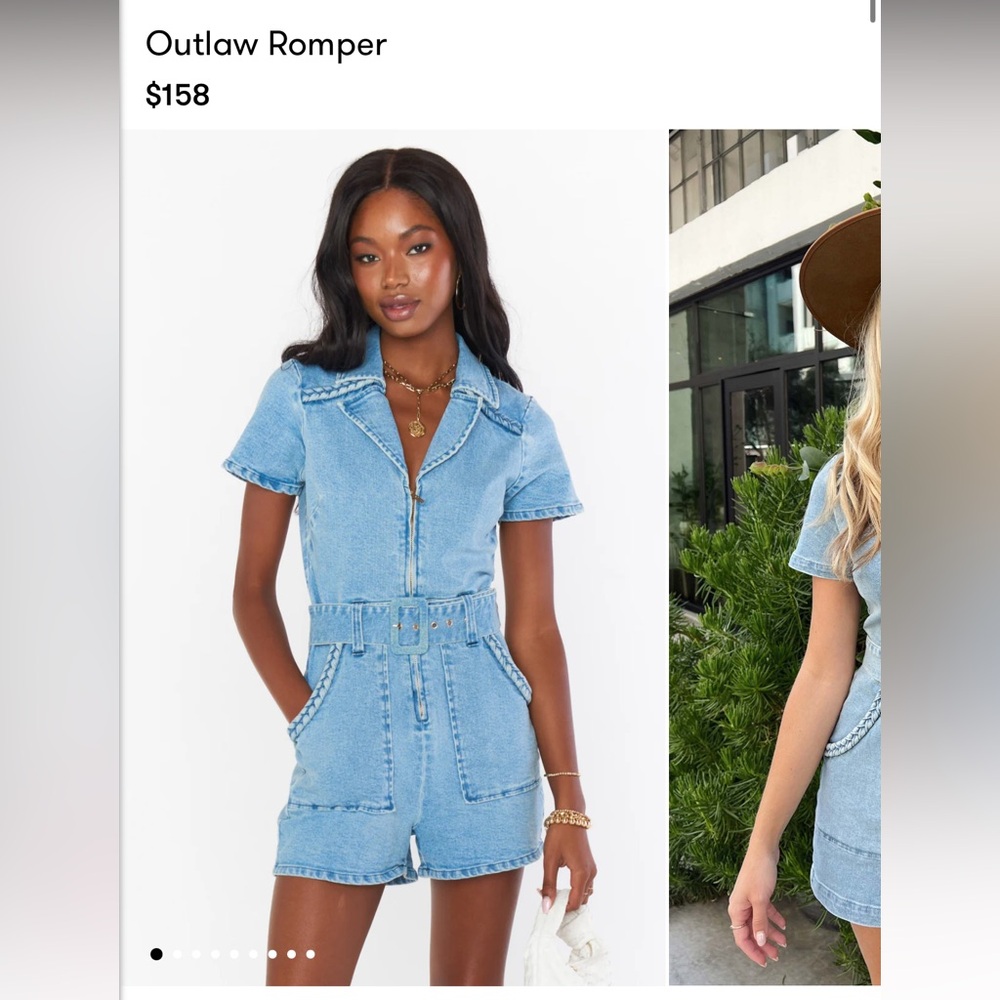 Show Me Your Mumu Outlaw Romper XL